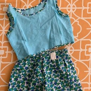 Vtg girls 4T deadstock 1960s outfit